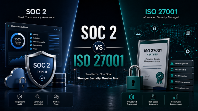 SOC 2 vs ISO 27001